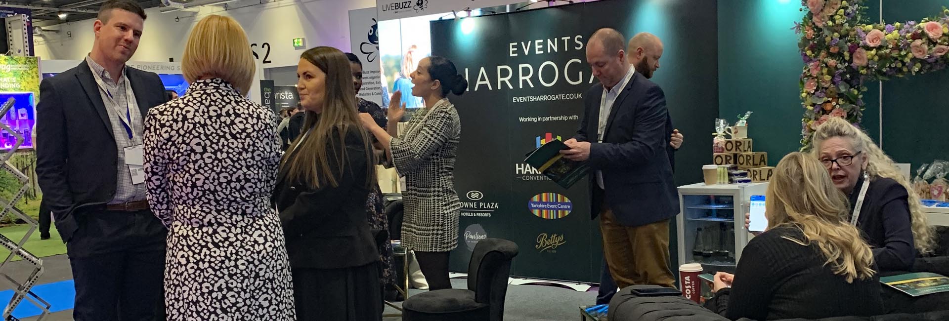 The Events Harrogate stand at international confex